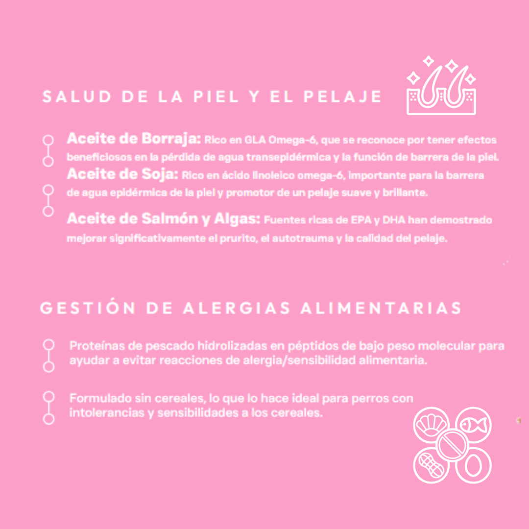 Pienso  Perro Cuidado de la Piel y el Pelaje  – Todas las Edades 1,5 kg