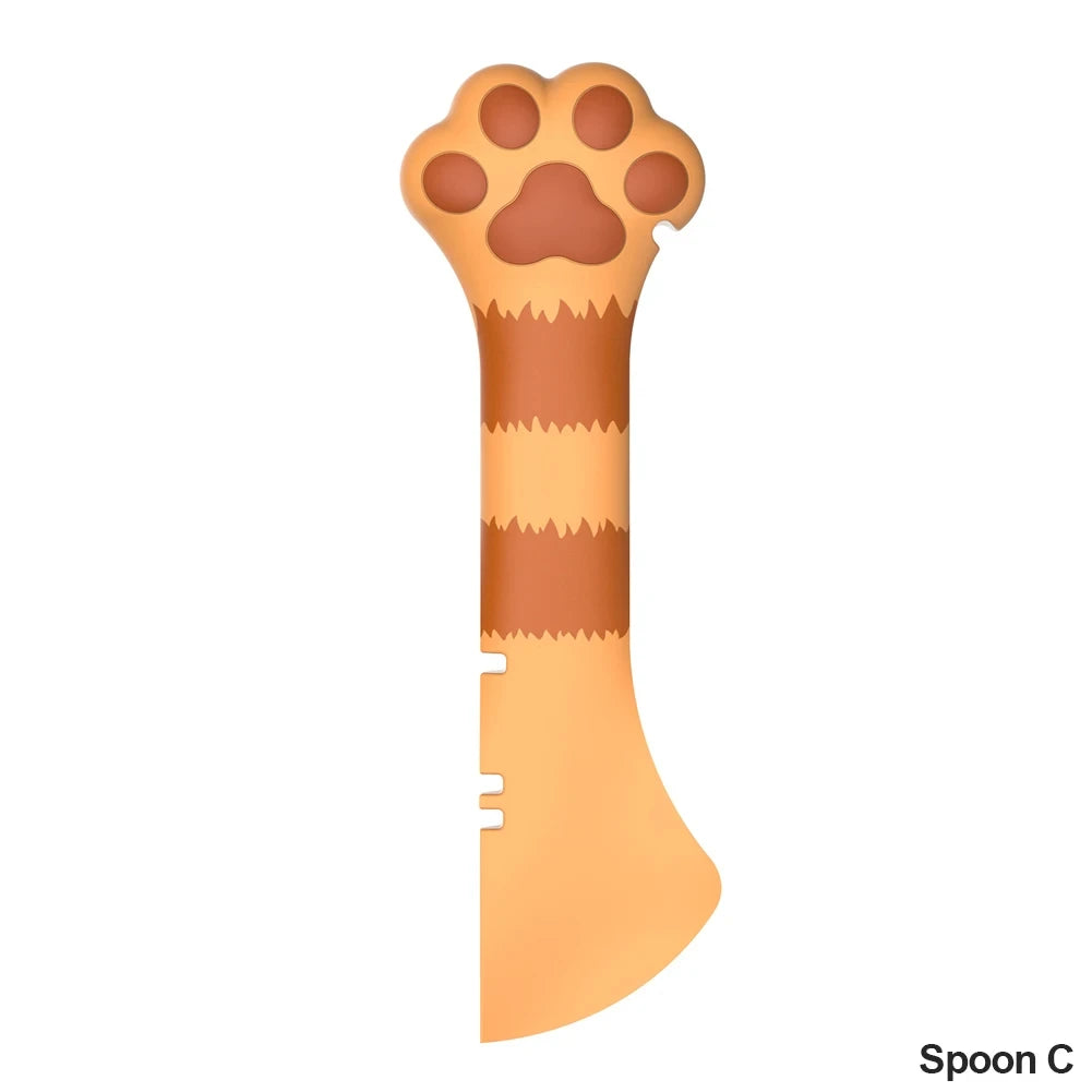 Cuchara multifuncional para mascotas, abretarros, comedero para cachorros, mezclador de alimentos húmedos y secos, pala para perros y gatos, accesorios para comederos, utensilios para mascotas