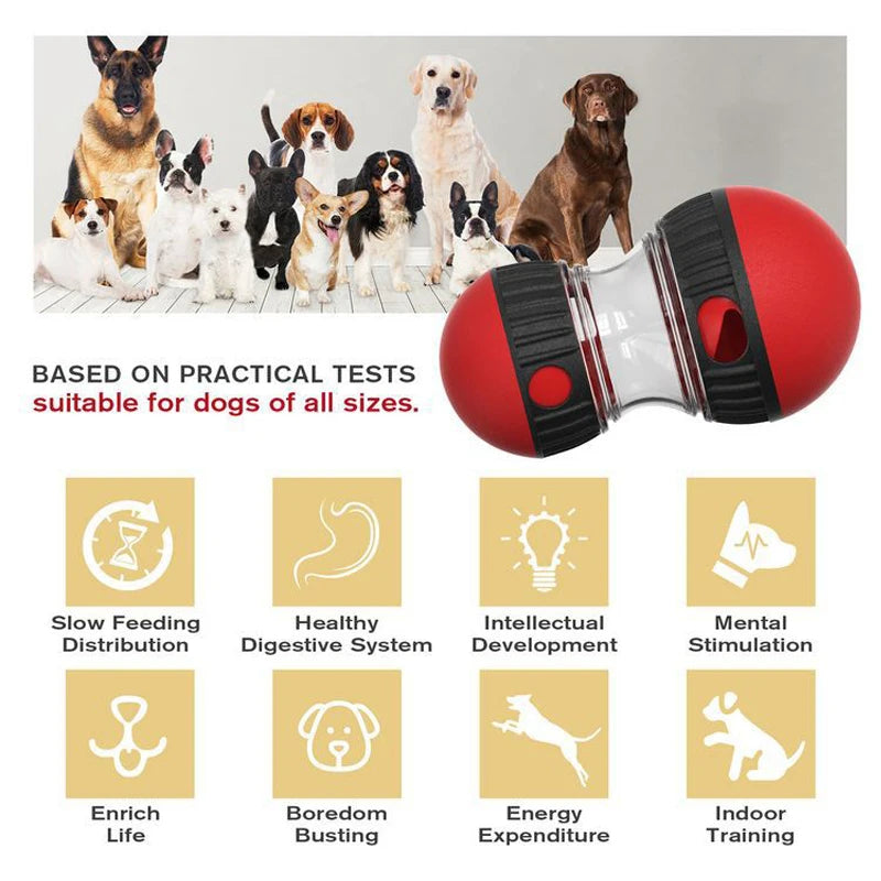 Nuevo juguete para perros pequeños, medianos y grandes, y gatos. Comedero lento para mejorar la inteligencia de tu mascota. Entrenamiento en interiores. Juguetes para cachorros, chihuahuas y beagles.