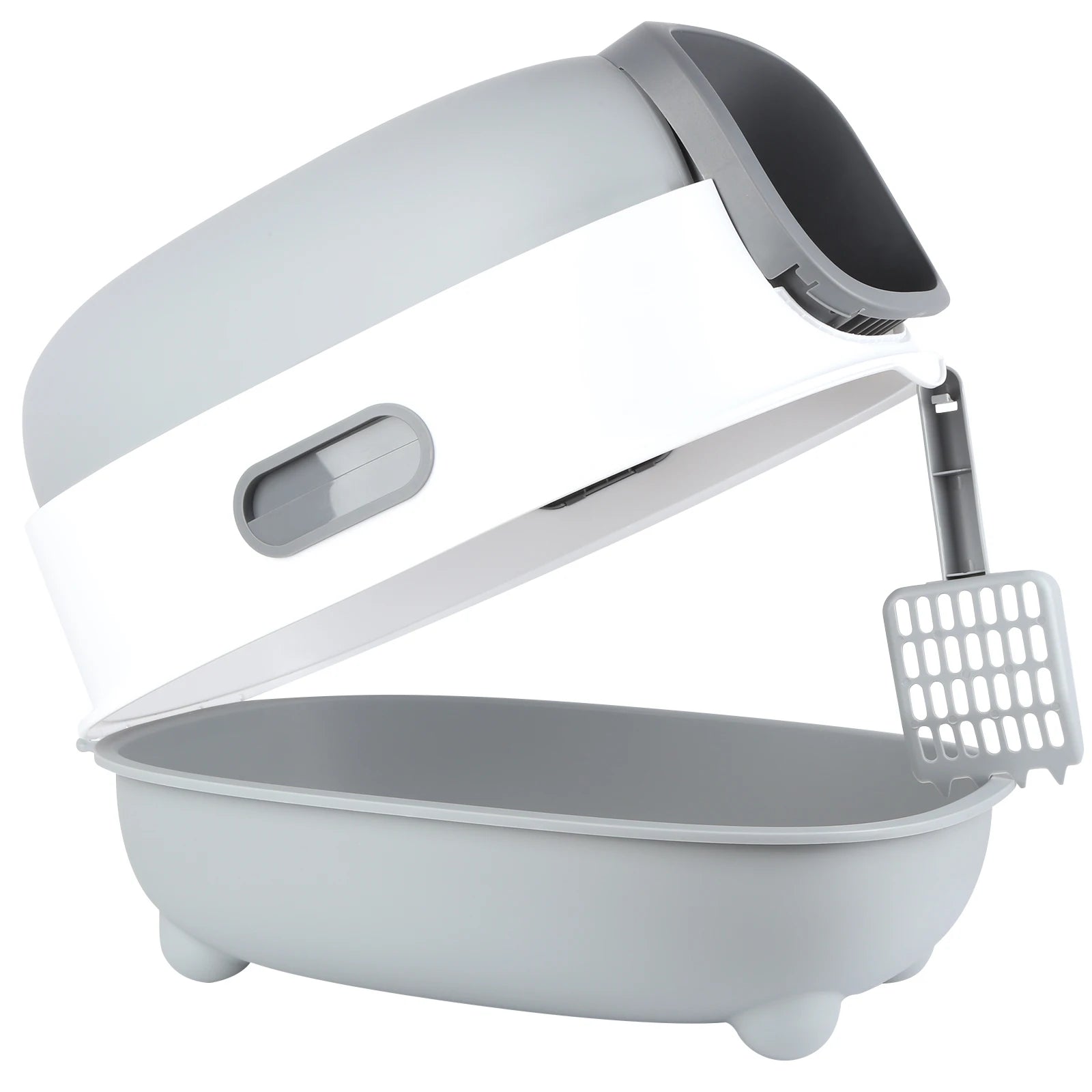 Arenero cerrado para gato, de plastico 40*39*56cm