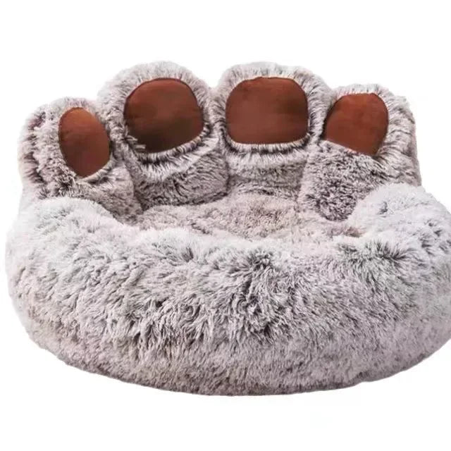 Sofá cama de invierno cálido para perros pequeños, medianos y grandes. Sofá cama de felpa suave y cómodo, desmontable y lavable. Ideal para mascotas.