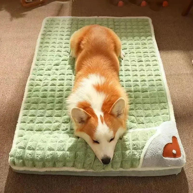 Cama para perros lavable a máquina, cojín ortopédico extraíble para cachorros, almohada de espuma viscoelástica para perros y gatos pequeños, medianos y grandes.