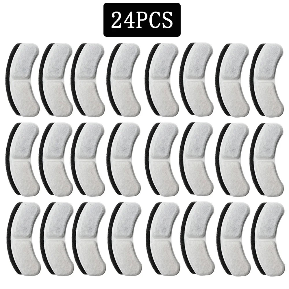 Filtro de repuesto para bebedero de mascotas con carbón activado, apto para dispensadores de agua para perros y gatos. Elemento filtrante y accesorios.