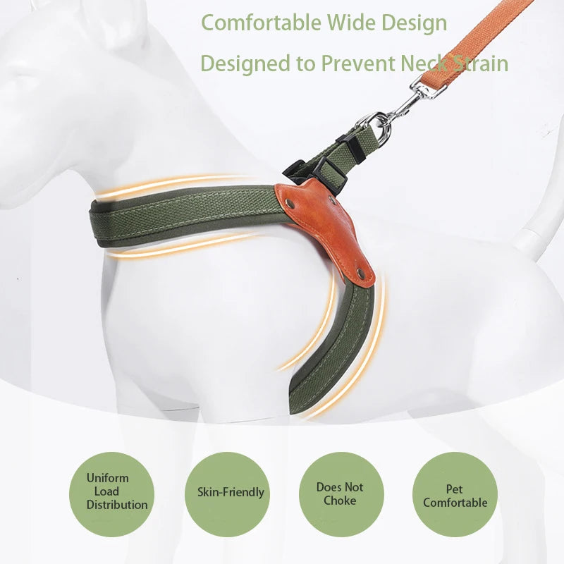 Arnes correa de pecho para perros medianos y grandes