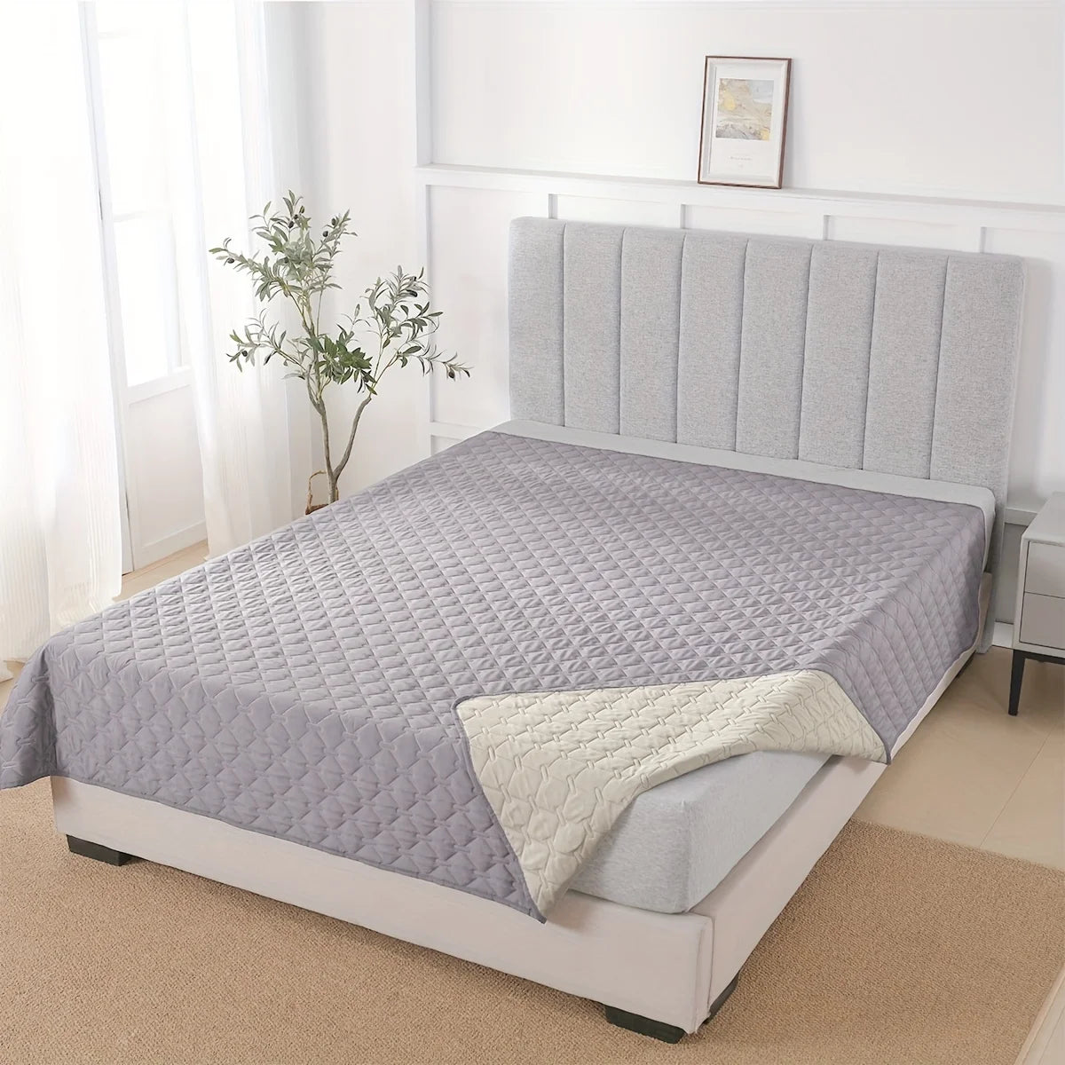 Funda impermeable de doble cara para cama de perro, manta para mascotas, protector de sofá y muebles para perros