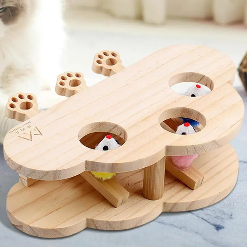 Juguete interactivo "Atrapa el raton" para gato