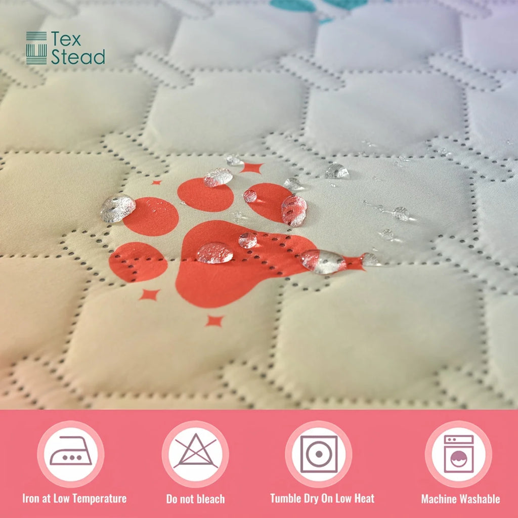 Funda antifugas para cama de perro, cambiador reversible, manta reutilizable para camping