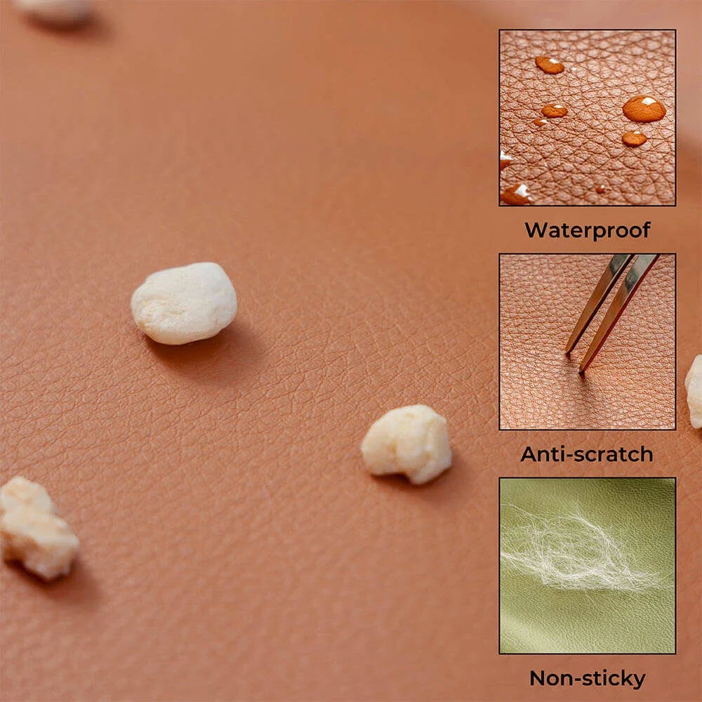 Asiento de coche de lujo para perros y gatos Pet Outing Lathe, de piel sintética, también sirve como cama elevadora.