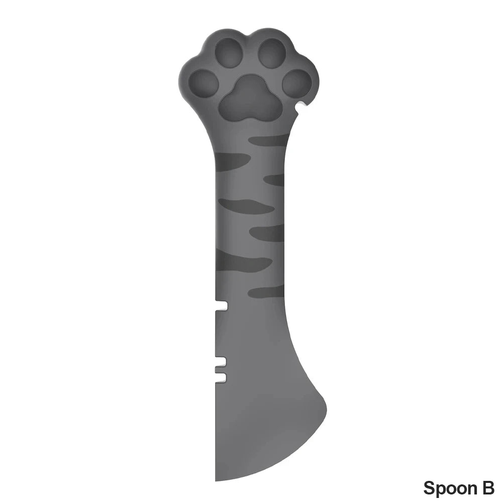 Cuchara multifuncional para mascotas, abretarros, comedero para cachorros, mezclador de alimentos húmedos y secos, pala para perros y gatos, accesorios para comederos, utensilios para mascotas