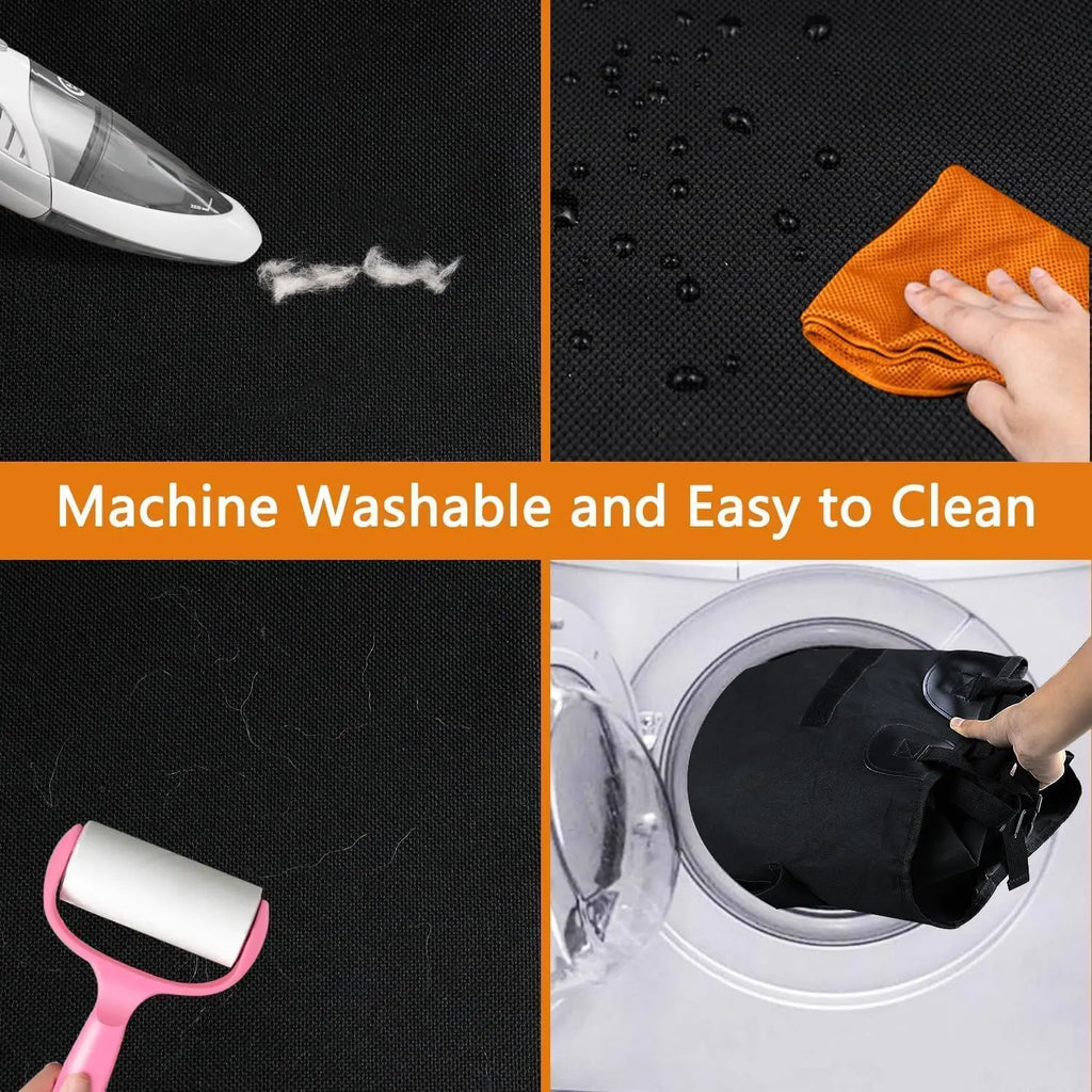 Protector de maletero para perros, antideslizante e impermeable, funda para el asiento trasero del coche, resistente y lavable. Ideal para viajes.