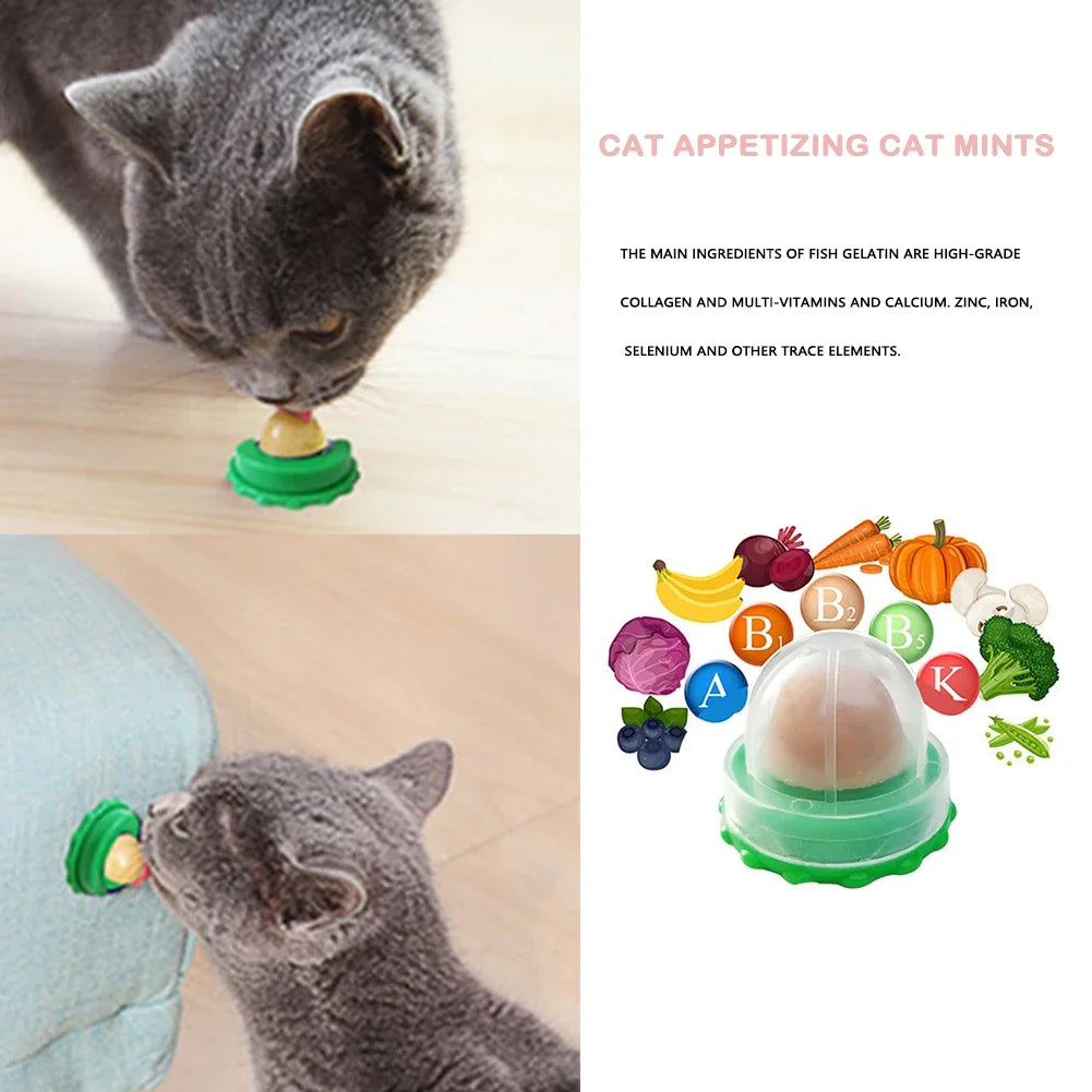 10 bolas de hierba gatera para lamer, ideales para lamer y cuidar los dientes. Un juguete nutritivo y saludable para mascotas.