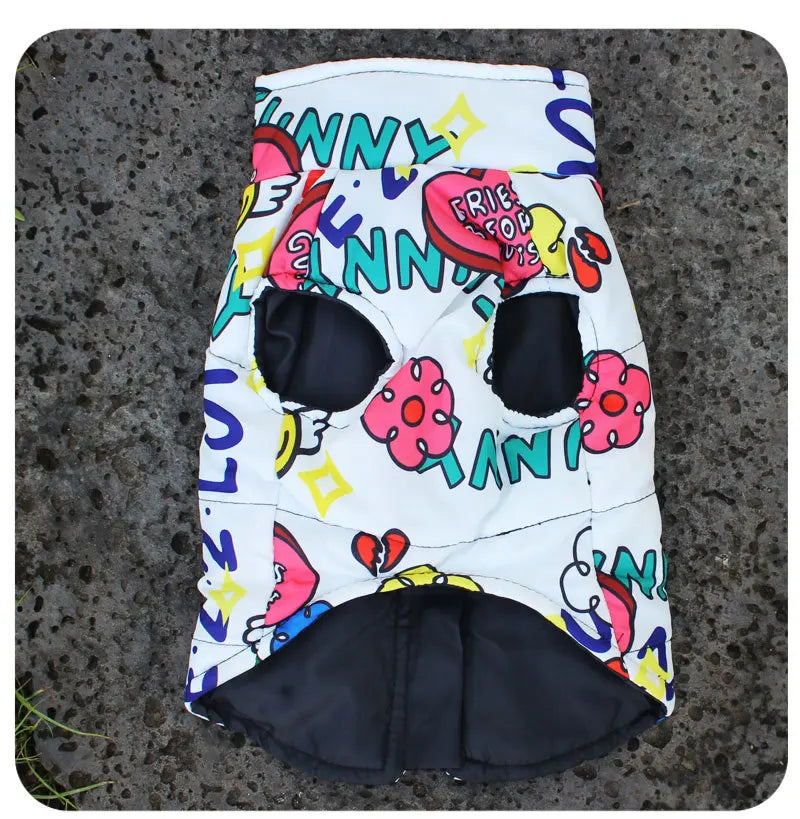 Chaqueta impermeable de moda para perros grandes, ideal para otoño e invierno. Abrigo para mascotas con hebilla de tracción. Disponible en tallas para Doberman Pinscher y Golden Retriever.