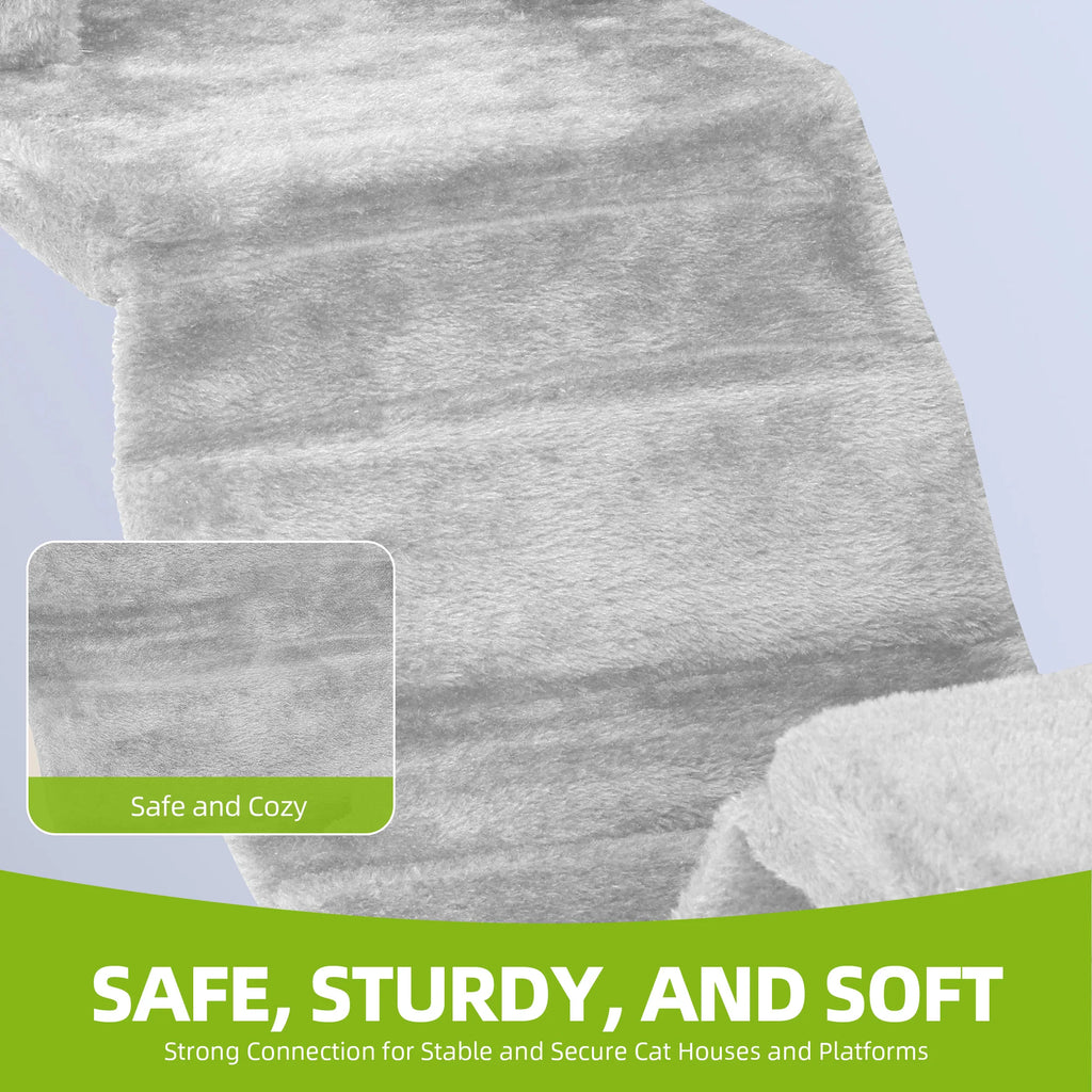 Juego de pared para gatos de 8 piezas