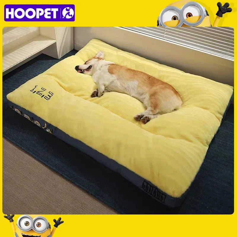 Cama suave de terciopelo para mascotas, almohadilla cálida para dormir para perros pequeños, medianos y grandes
