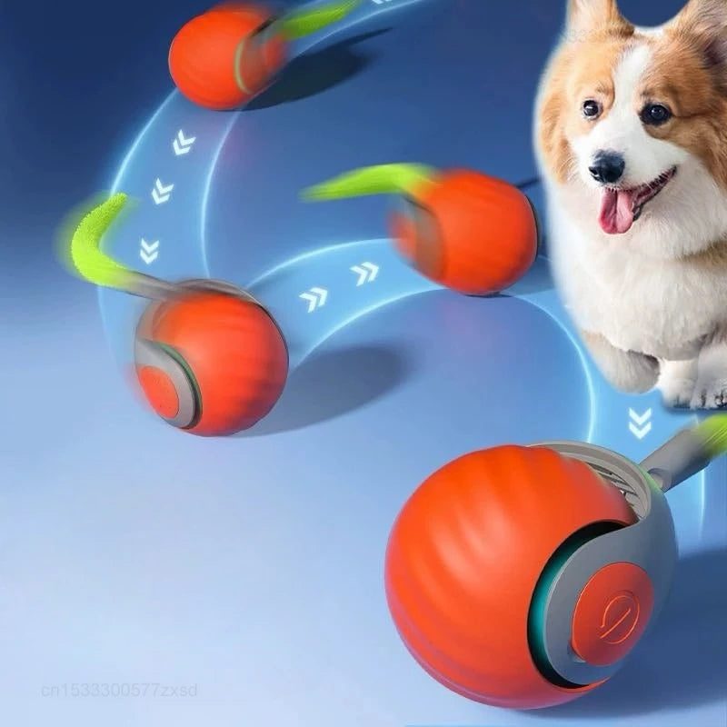 Pelota interactiva para gatos Xiaomi, automática, con cola pequeña y giratoria. Recargable por USB. Juguete portátil para estimular y entrenar a tu mascota.