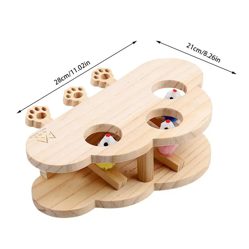 Juguete interactivo "Atrapa el raton" para gato