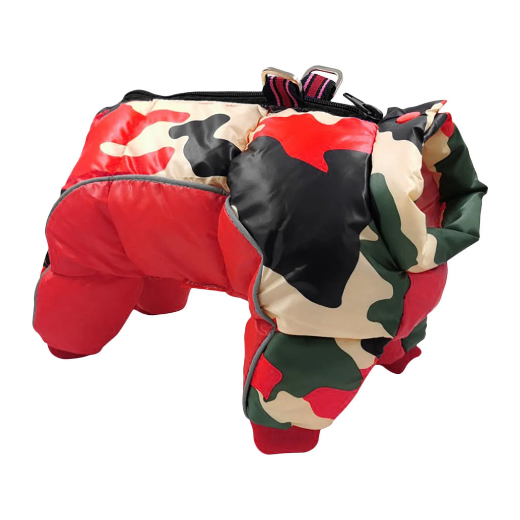 Ropa de algodón para mascotas, otoño-invierno, impermeable y resistente al frío, para cachorros