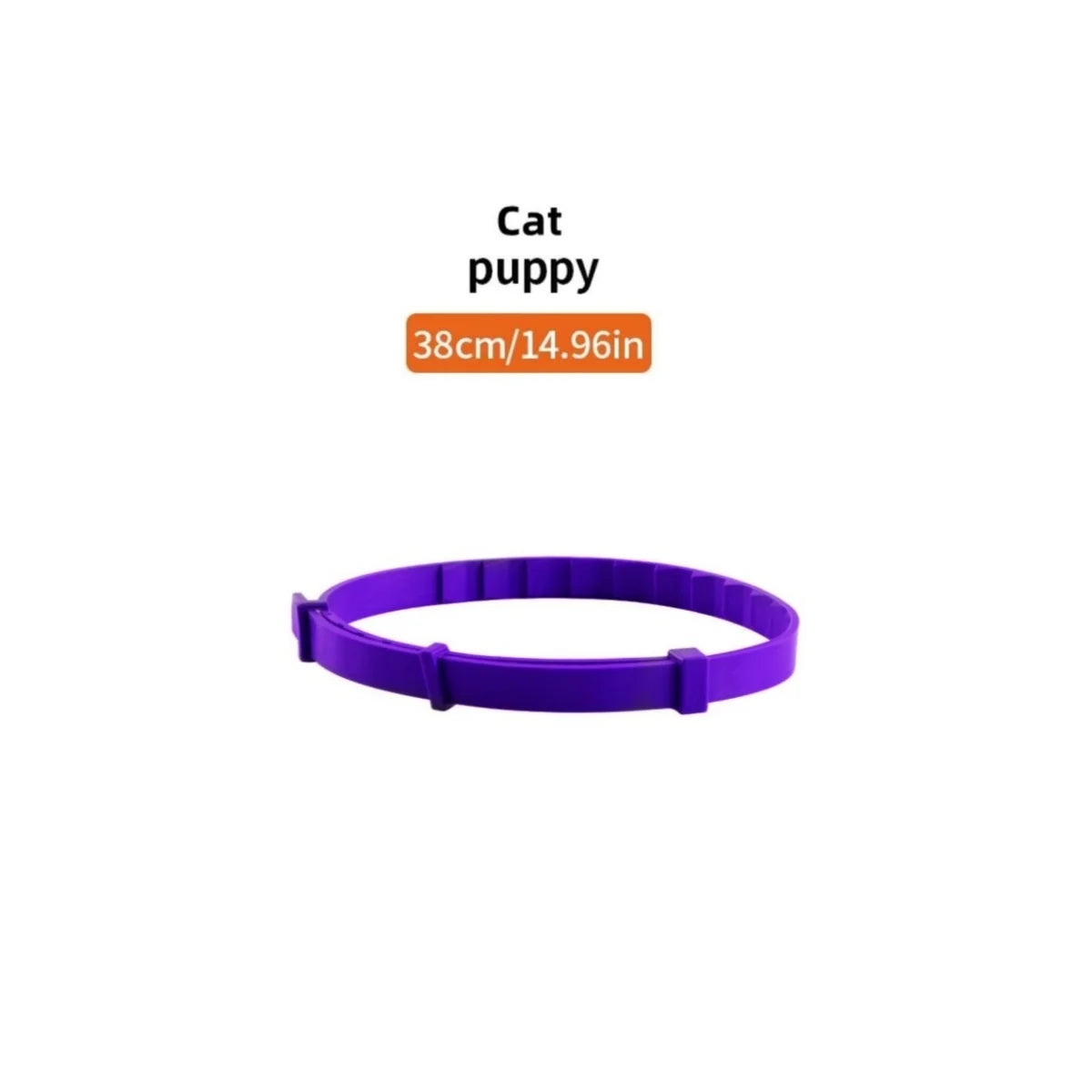 Collar calmante para mascotas, ajustable, para gatos y perros, que reduce la ansiedad y las feromonas.