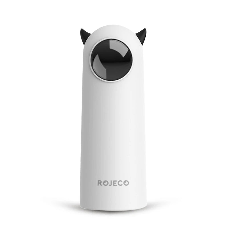 Juguete automático interactivo para gatos ROJECO con láser LED, ideal para estimular a tu mascota. Juguete electrónico portátil para gatos y perros.