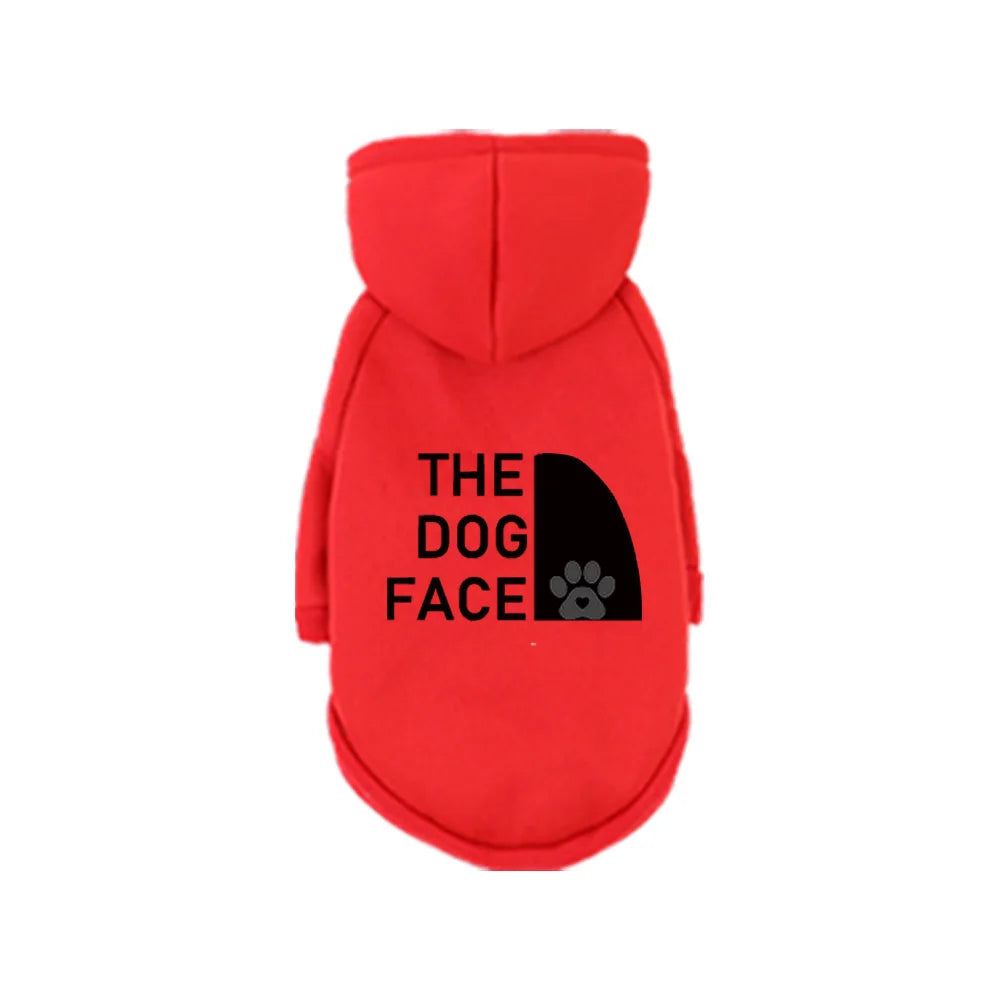 Sudadera con capucha para mascotas (gatos y perros). Diseño exclusivo estampado para pomerania y maltés.