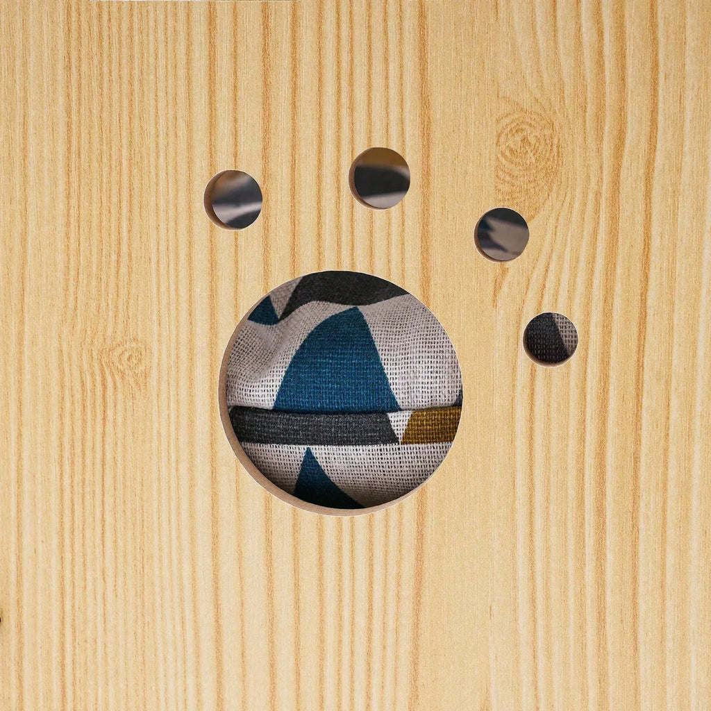 Cama tipo cueva para gato