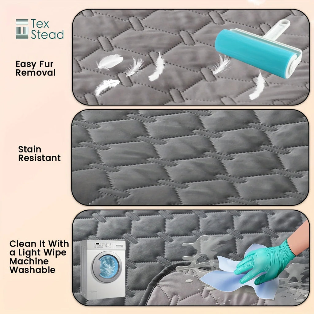 Funda impermeable de doble cara para cama de perro, manta para mascotas, protector de sofá y muebles para perros