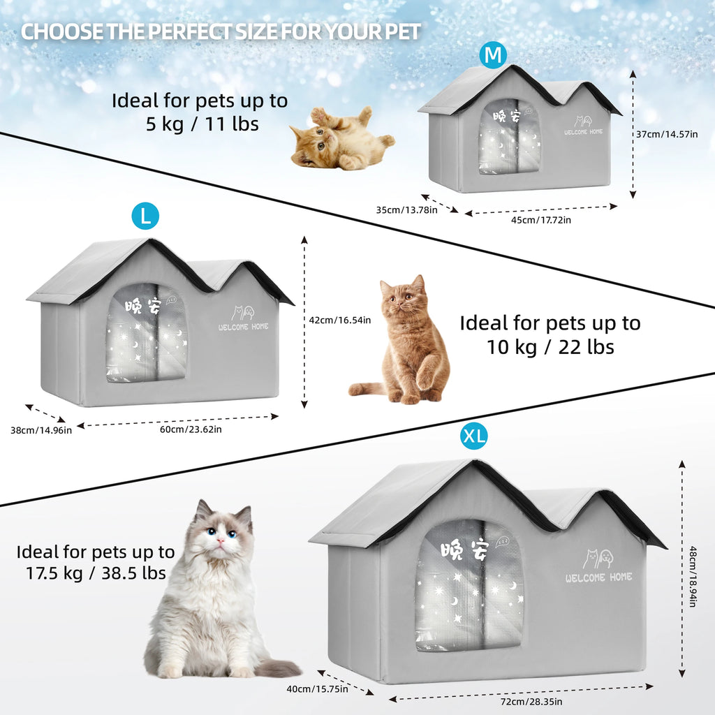 Casa con aire acondicionado para gatos, herramienta de refrigeración para gatos en verano, nido, casa de hielo para perros, casa de hielo para mascotas para gatos de todas las estaciones