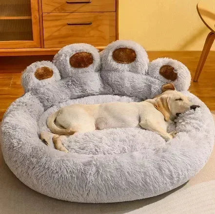 Sofá cama de invierno cálido para perros pequeños, medianos y grandes. Sofá cama de felpa suave y cómodo, desmontable y lavable. Ideal para mascotas.
