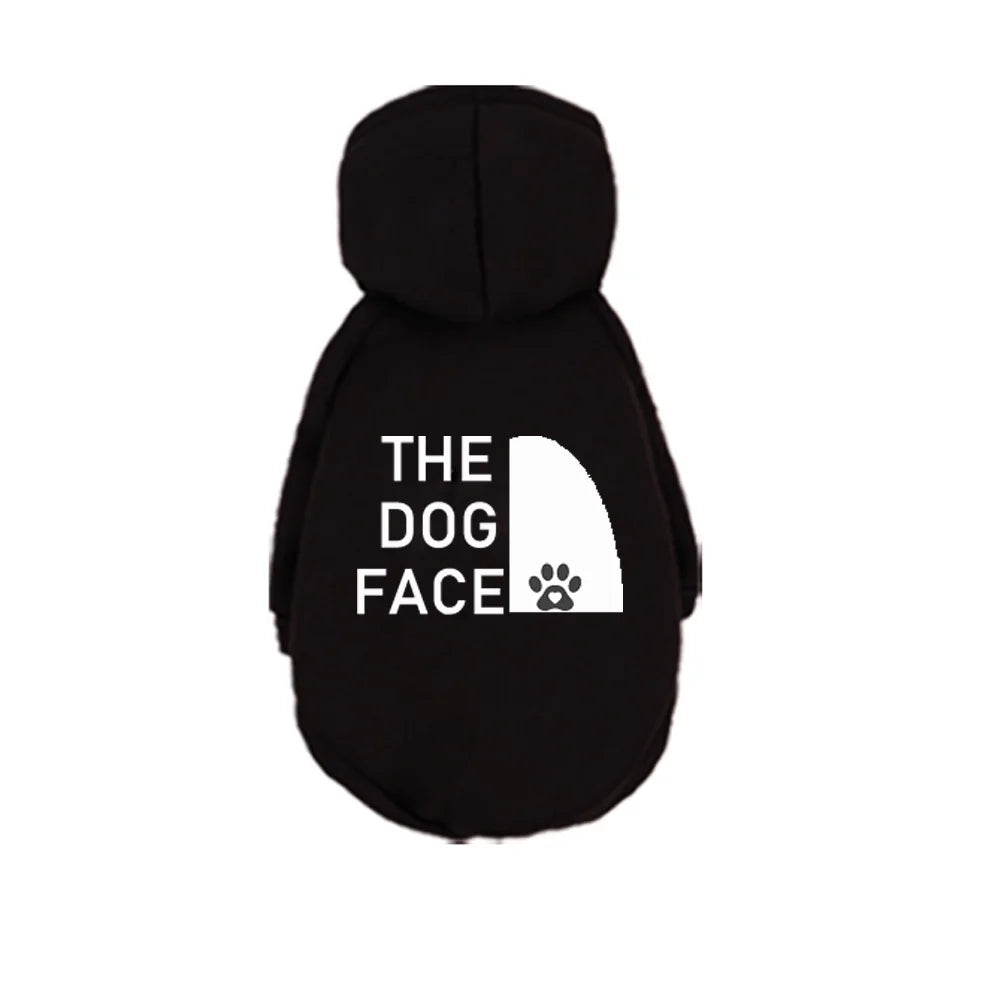 Sudadera con capucha para mascotas (gatos y perros). Diseño exclusivo estampado para pomerania y maltés.