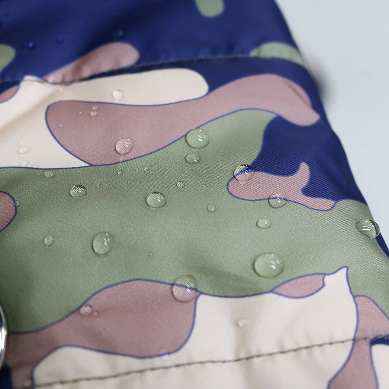 Chaleco acolchado impermeable con cremallera para perros pequeños, medianos y grandes (Pug, Chihuahua, Bulldog Francés).