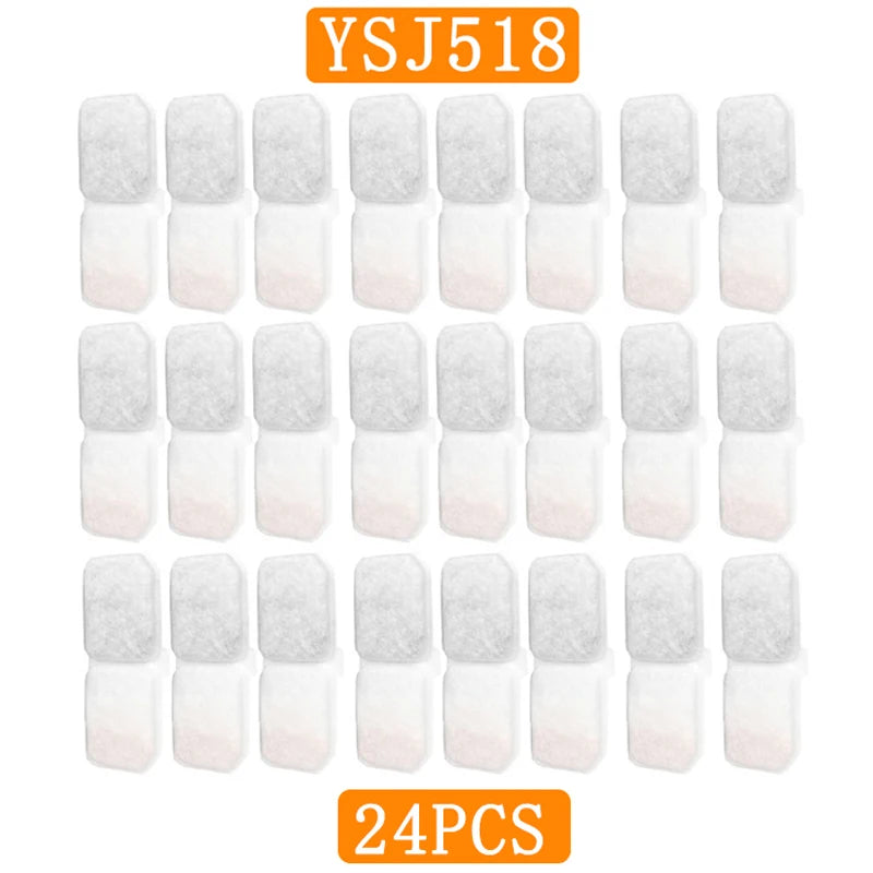 Filtro de repuesto para bebedero de mascotas con carbón activado, apto para dispensadores de agua para perros y gatos. Elemento filtrante y accesorios.