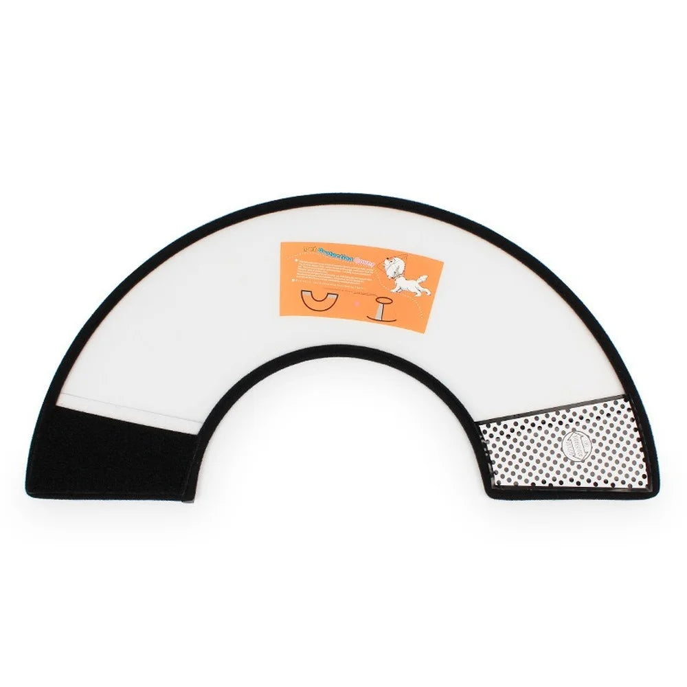 Collar protector para mascotas, cono de recuperación para perros, collar isabelino para evitar mordeduras y lamidas, cicatrización de heridas quirúrgicas, círculo de salud para perros y gatos