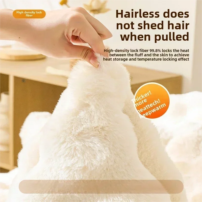 Funda de sofá para perros, cálida y de invierno, cama, manta súper suave para mascotas