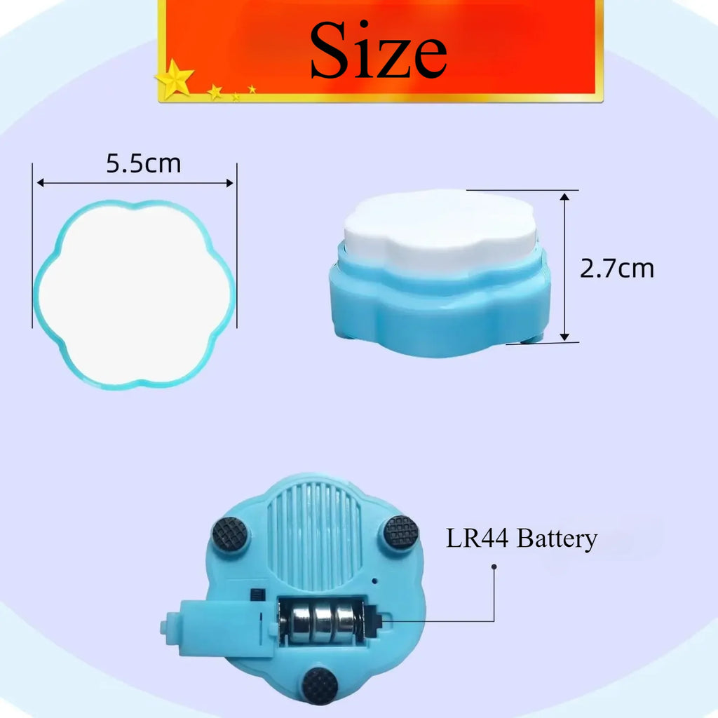 Botón de comunicación para mascotas, botón de entrenamiento para perros, producto Pet Voices, botones de tamaño pequeño con almohadilla adhesiva