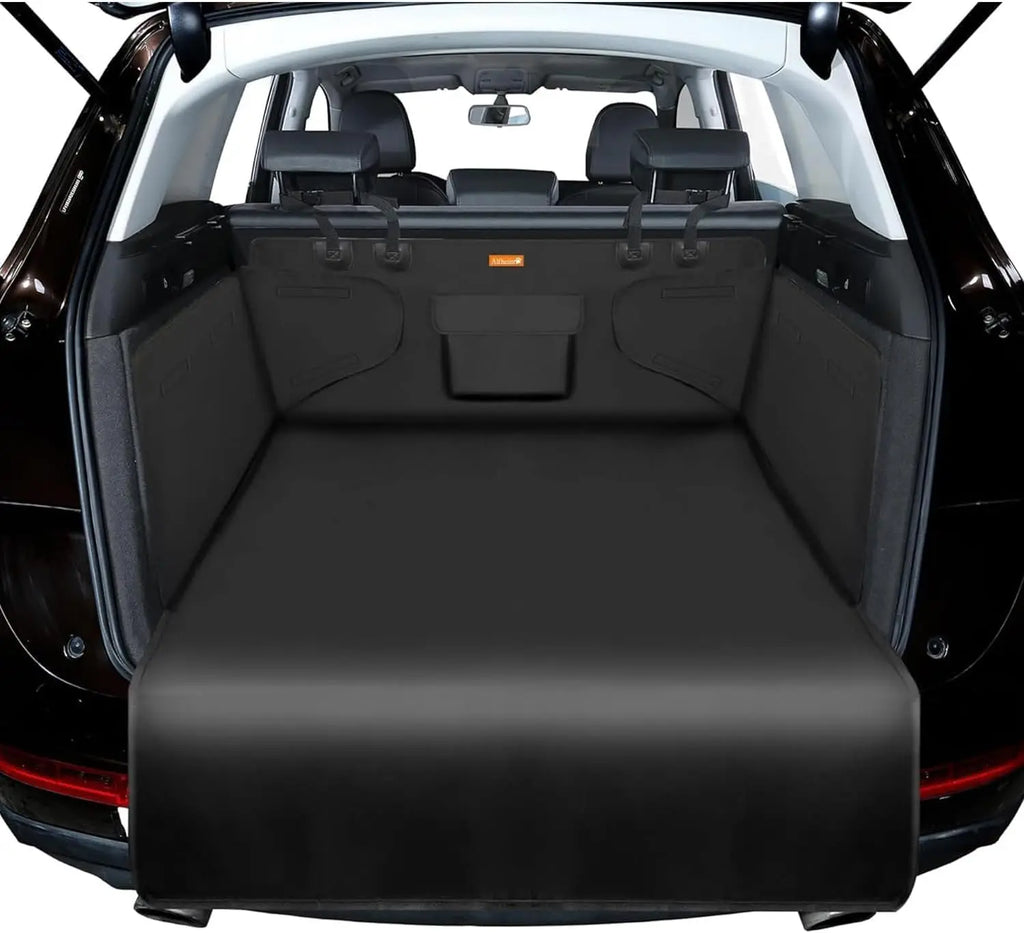 Protector de maletero para perros, antideslizante e impermeable, funda para el asiento trasero del coche, resistente y lavable. Ideal para viajes.