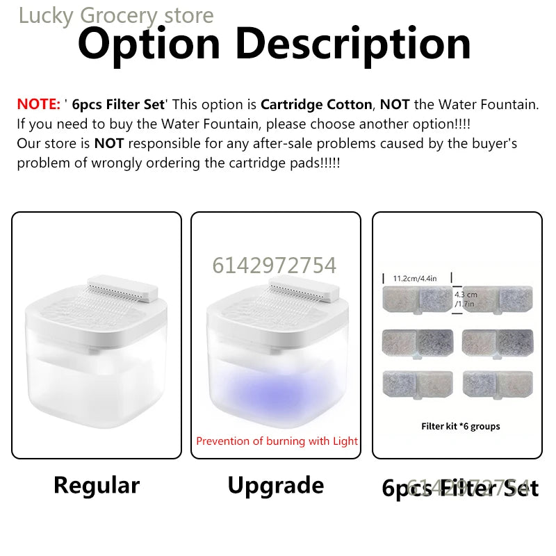 Fuente de agua USB de 3 litros para mascotas con bomba y filtro. Dispensador de agua para gatos con sistema anti-sequedad y recirculación automática.