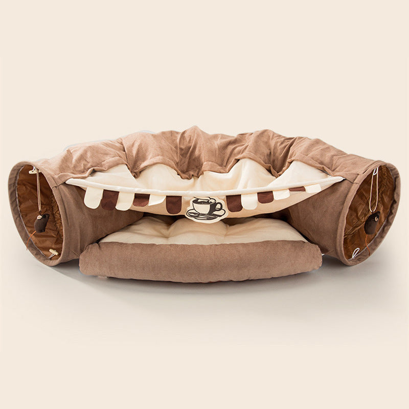 Cama Tunel Nido Juguete Plegable para Gato Modelo a Elegir