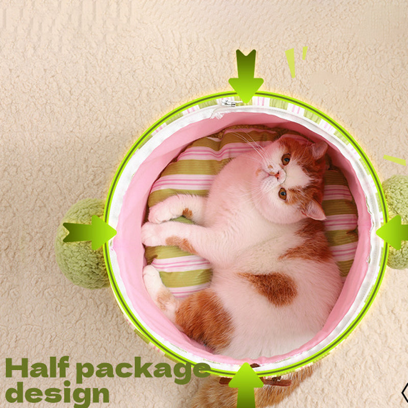 Cama Cerrada de Fantasia para Gato Mascotas