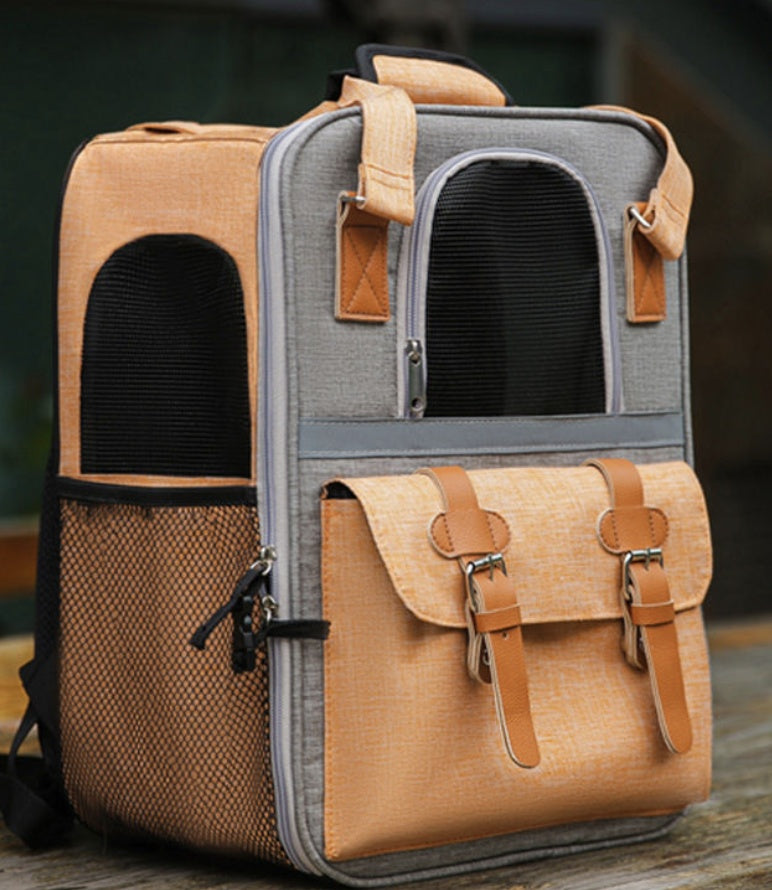 Mochila Transporte para Perro Gato Mascotas