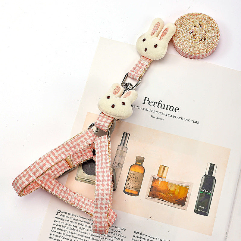 Arnés Nylon de Liberación Rápida para Perro Pequeño Gato Mascota Antitirones.