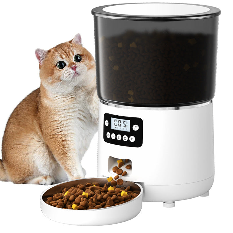 Comedero Automático para  Perro Gato Mascotas 4L