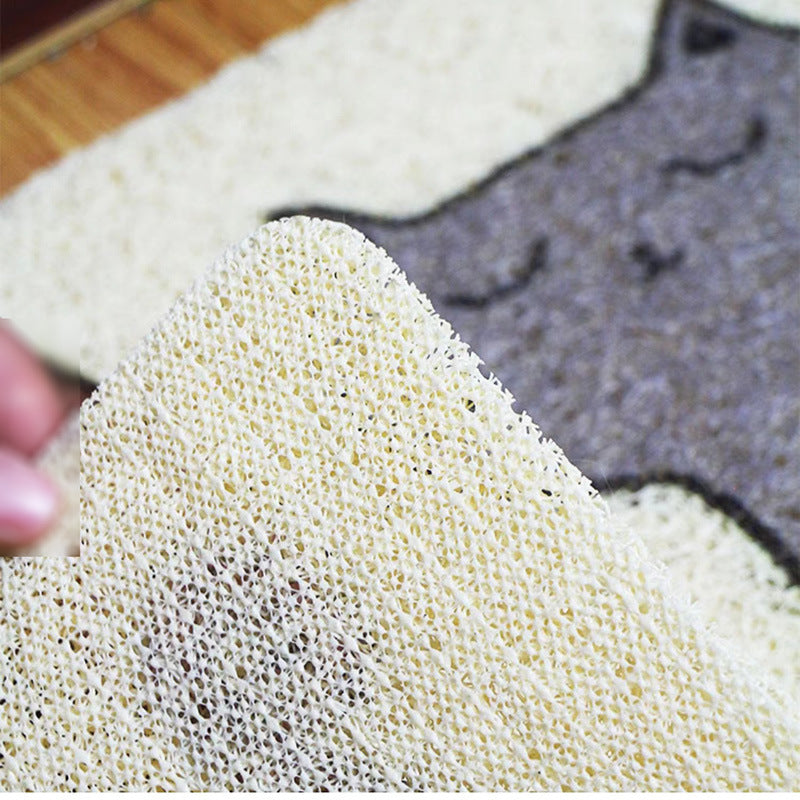 Alfombrilla de PVC Limpiadora de Arena para Gato.