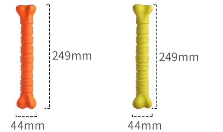 Juguete Goma Mascota Perro Forma Hueso