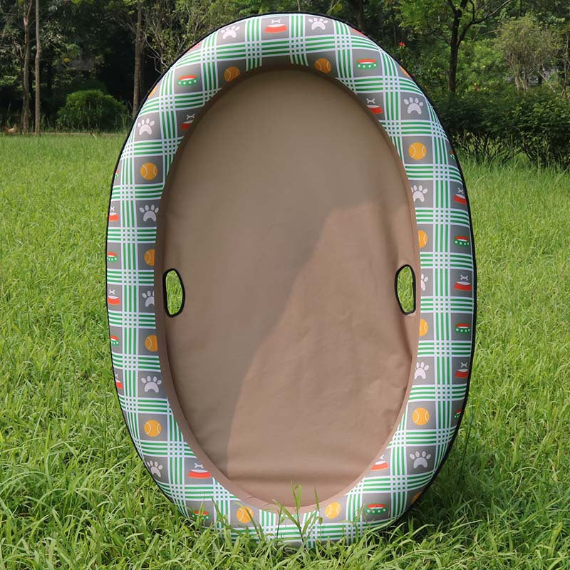 Hamaca Inflable Piscina para Perro, Cama Flotante para Mascota.
