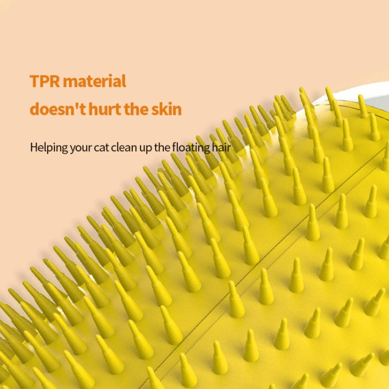 Juguete Cepillo de Pelo Masajeador Laser para Mascota Gato