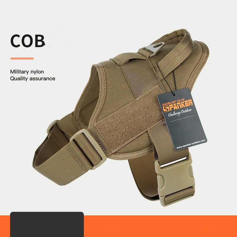 Arnés Táctico Resistente Estilo Militar para Perro Mascota