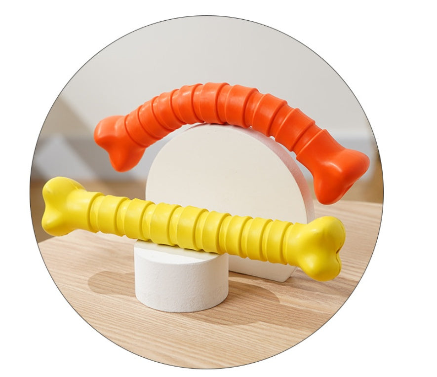 Juguete Goma Mascota Perro Forma Hueso