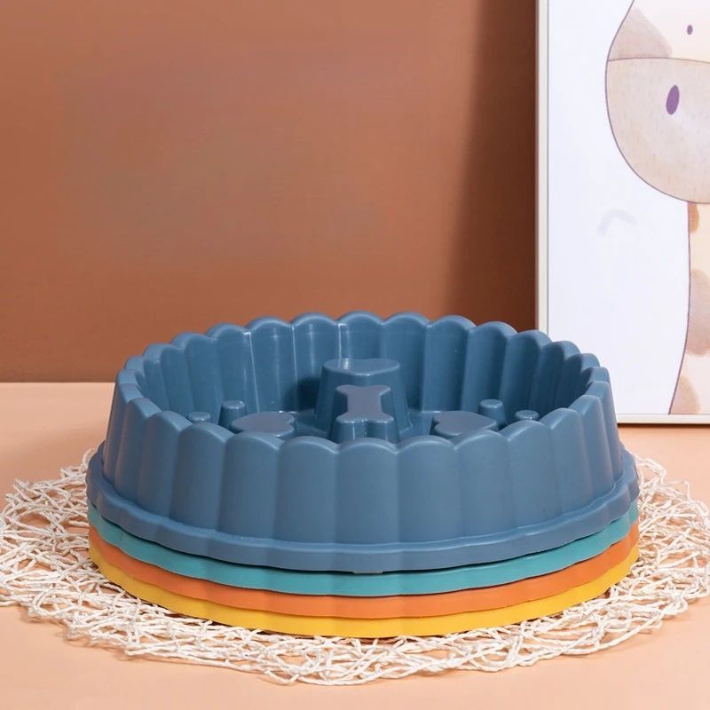 Cuenco de Comida de Alimentacion Lenta Antiasfixia para Perro Gato