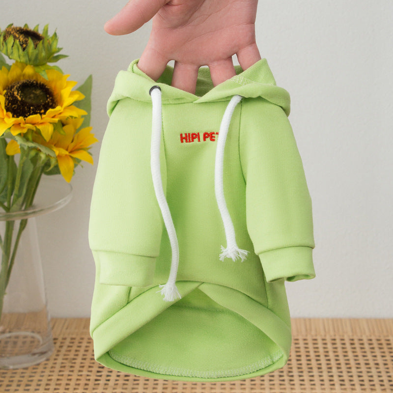 Ropa Sueter con Capucha para Perro Gato Mascotas