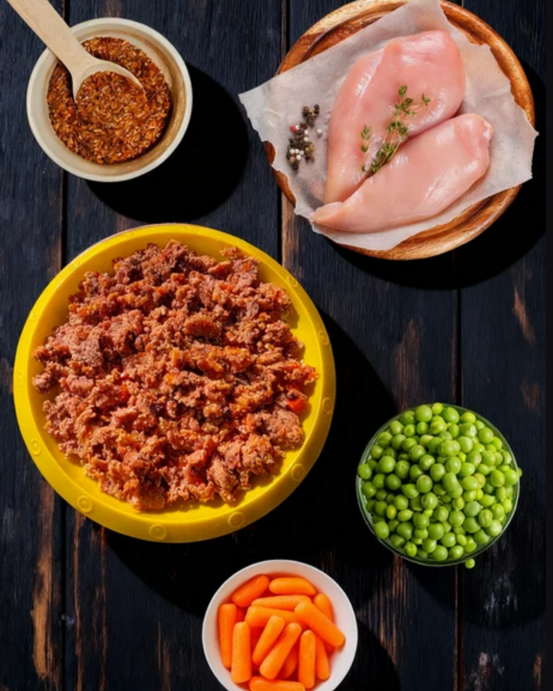 Menú x12  Perro- 5,4 Kg Pollo fresco con verduras